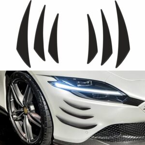 Spoilers – Universal Car Fender Air Vent Decorations (6 Packs)